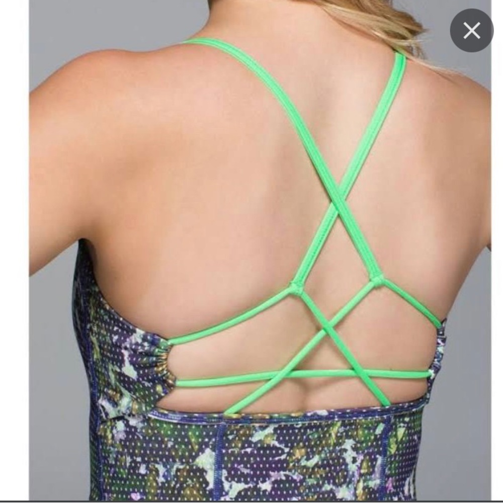 Lululemon dancing warrior tank top